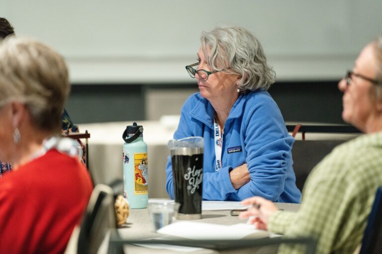 Attendees listening at the IMLS Library Convenings