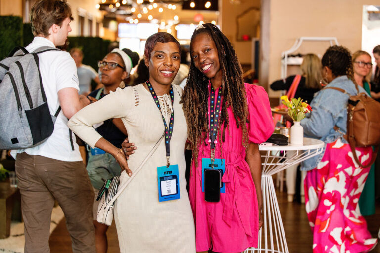 Attendees posing together at Black Tech Week 2026 in Cincinnati