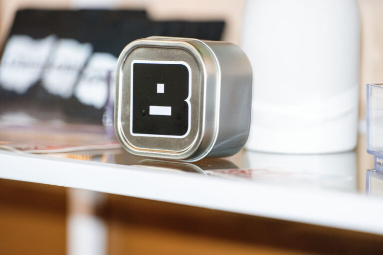 Branded swag detail at the Black Tech Week 2026 event