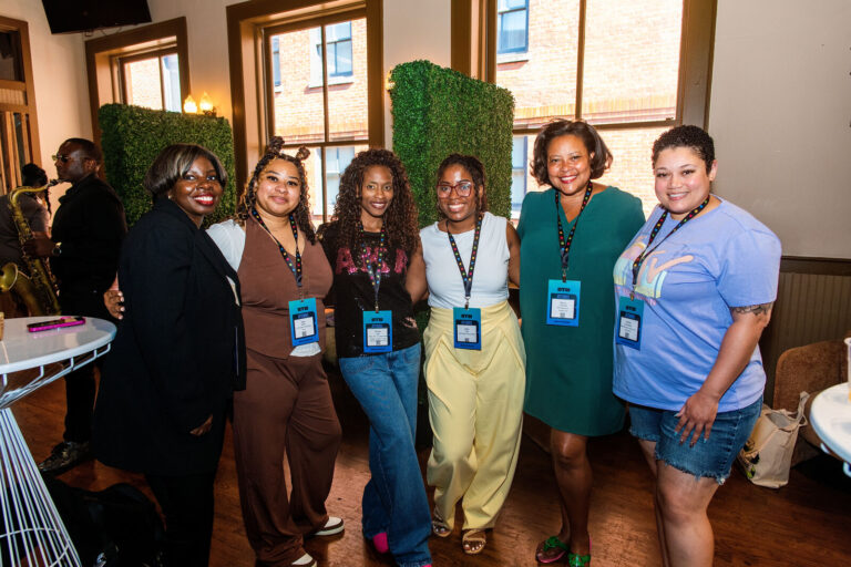 Group photo of attendees at Black Tech Week in Cincinnati