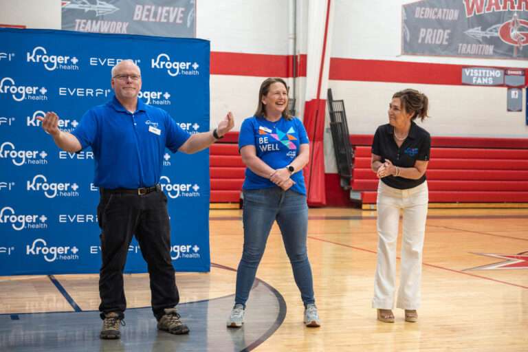 Kroger Health and EverFi nutrition event at Goshen Middle School, Ohio