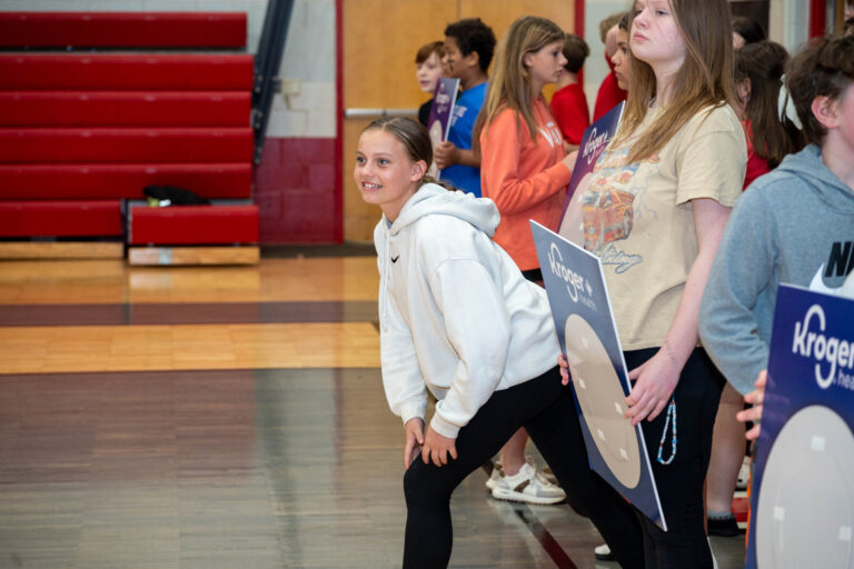 Kroger Health and EverFi nutrition event at Goshen Middle School, Ohio