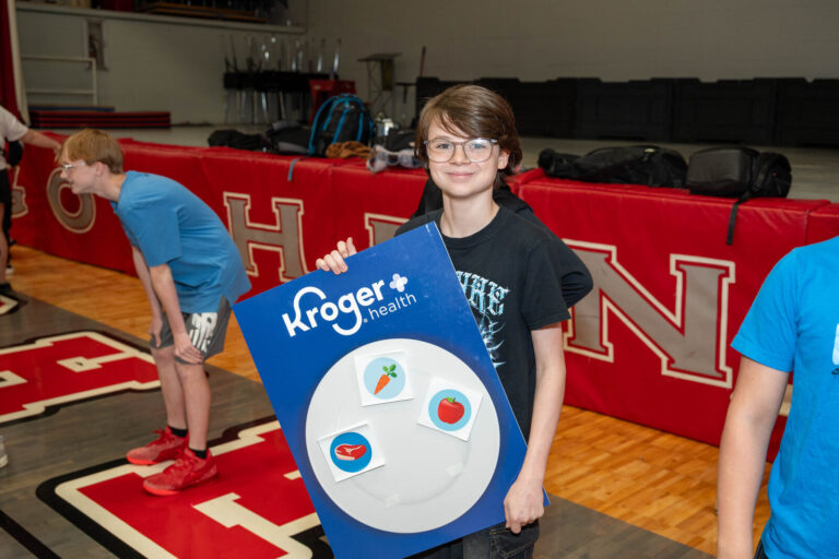 Kroger Health and EverFi nutrition event at Goshen Middle School, Ohio