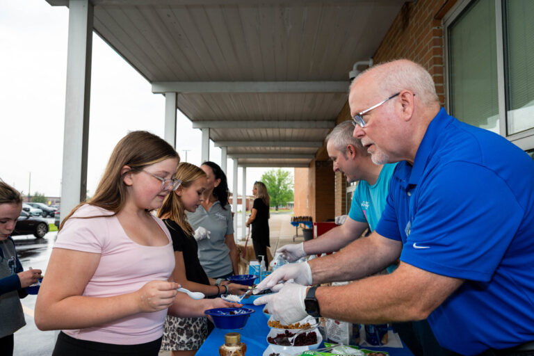 Kroger Health and EverFi nutrition event at Goshen Middle School, Ohio