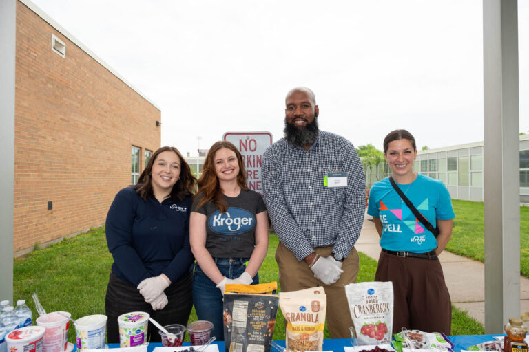 Kroger Health and EverFi nutrition event at Goshen Middle School, Ohio