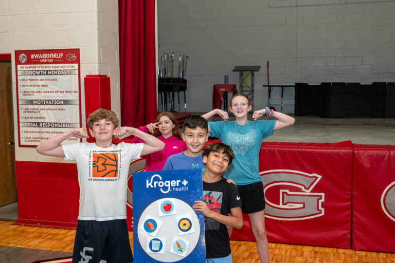 Kroger Health and EverFi nutrition event at Goshen Middle School, Ohio