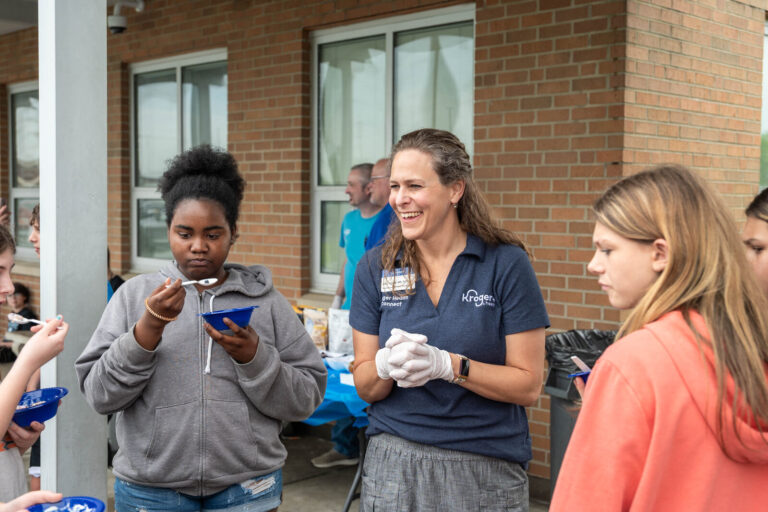 Kroger Health and EverFi nutrition event at Goshen Middle School, Ohio