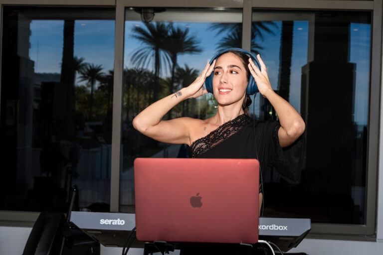 DJ performing at the NeoSummit evening reception