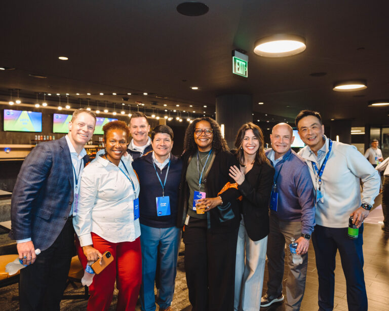 P&G team photo in the TQL Stadium club
