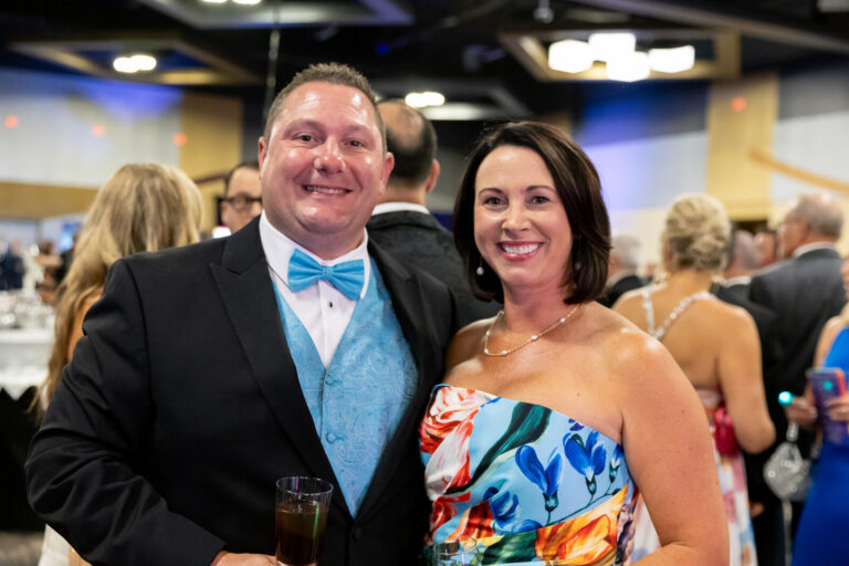 Guests posing at the Ronald McDonald House Charities gala, Northern Kentucky Convention Center