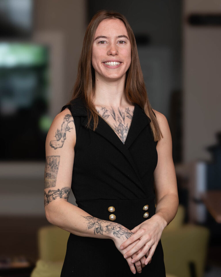 Environmental headshot of a Wendal team member at their office in Covington, KY