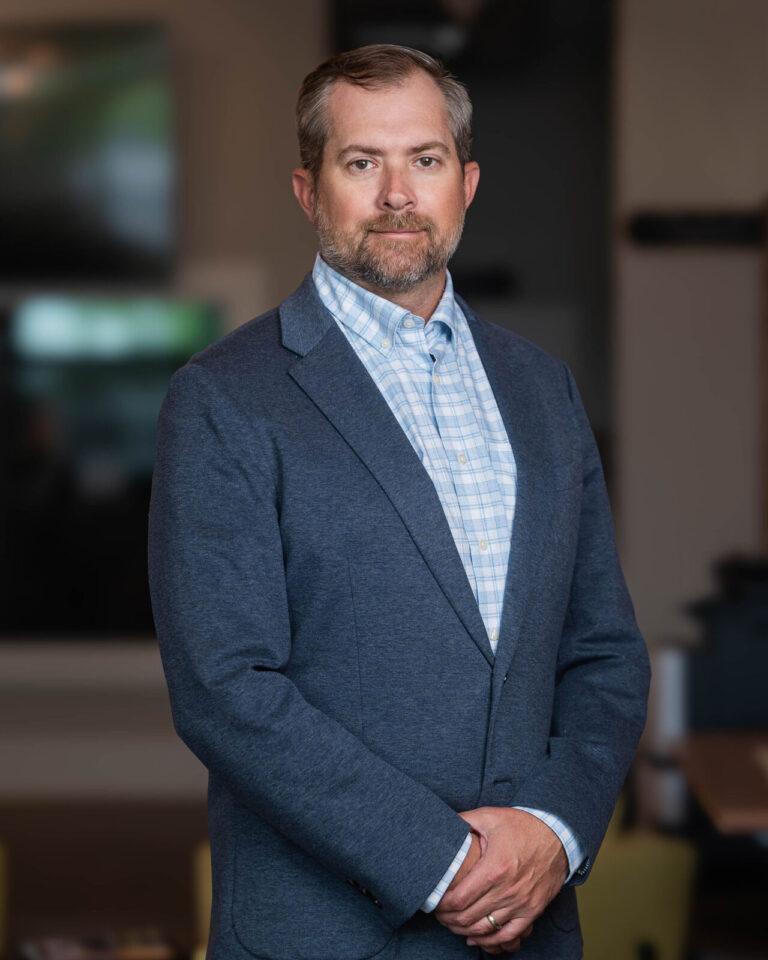 Environmental headshot of a Wendal team member at their office in Covington, KY