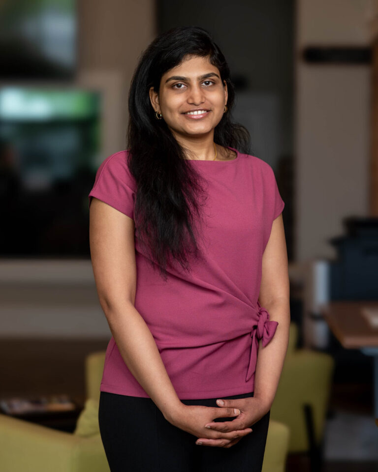 Environmental headshot of a Wendal team member at their office in Covington, KY