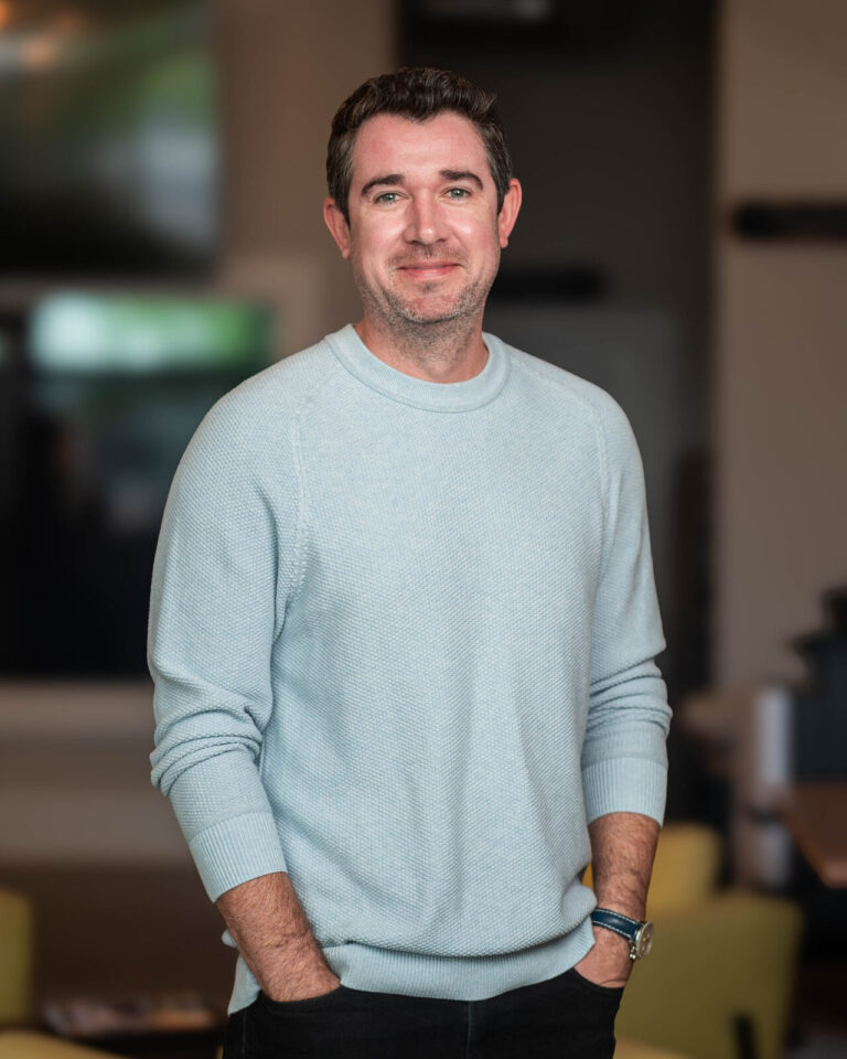 Environmental headshot of a Wendal team member at their office in Covington, KY